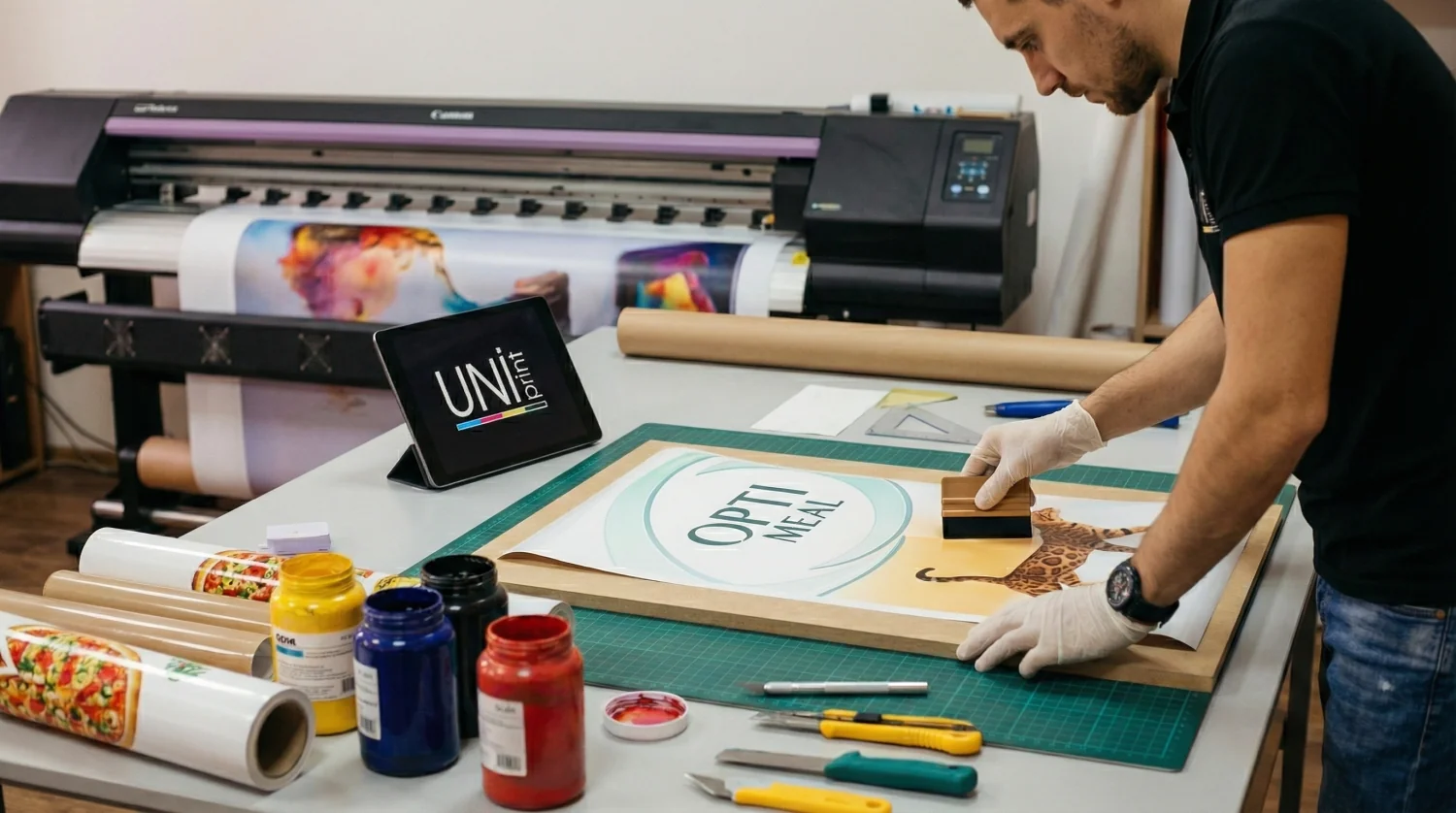 Багатосторінковий сайт-галерея з конструктором товарів для візуальної зовнішньої реклами